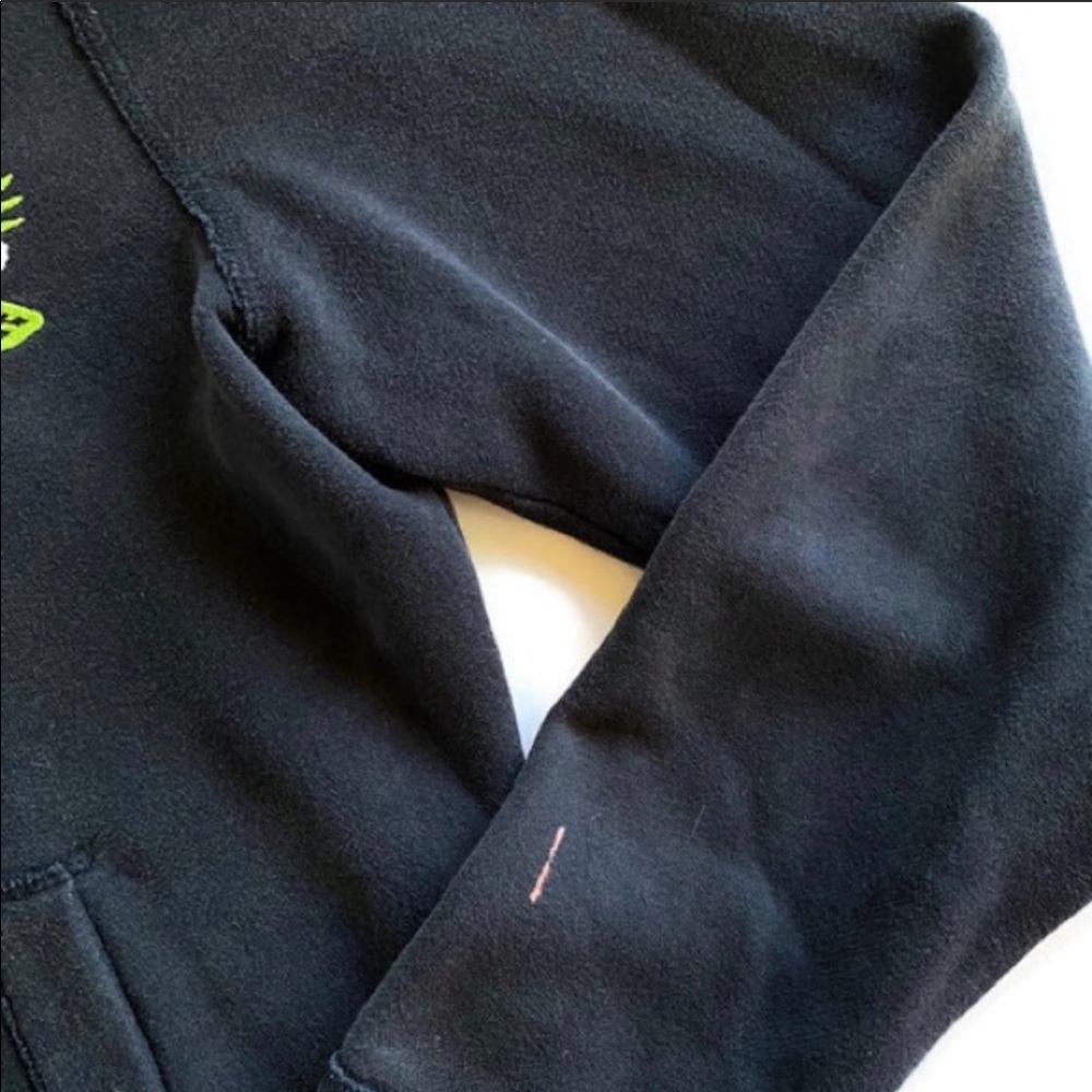 L Hollister Hawaii Hoody Embroidered Navy Blue - Picture 4 of 7